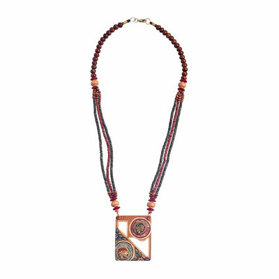 Two to Tango' Handcrafted Tribal Dhokra Necklace - Fashion & Lifestyle - 4