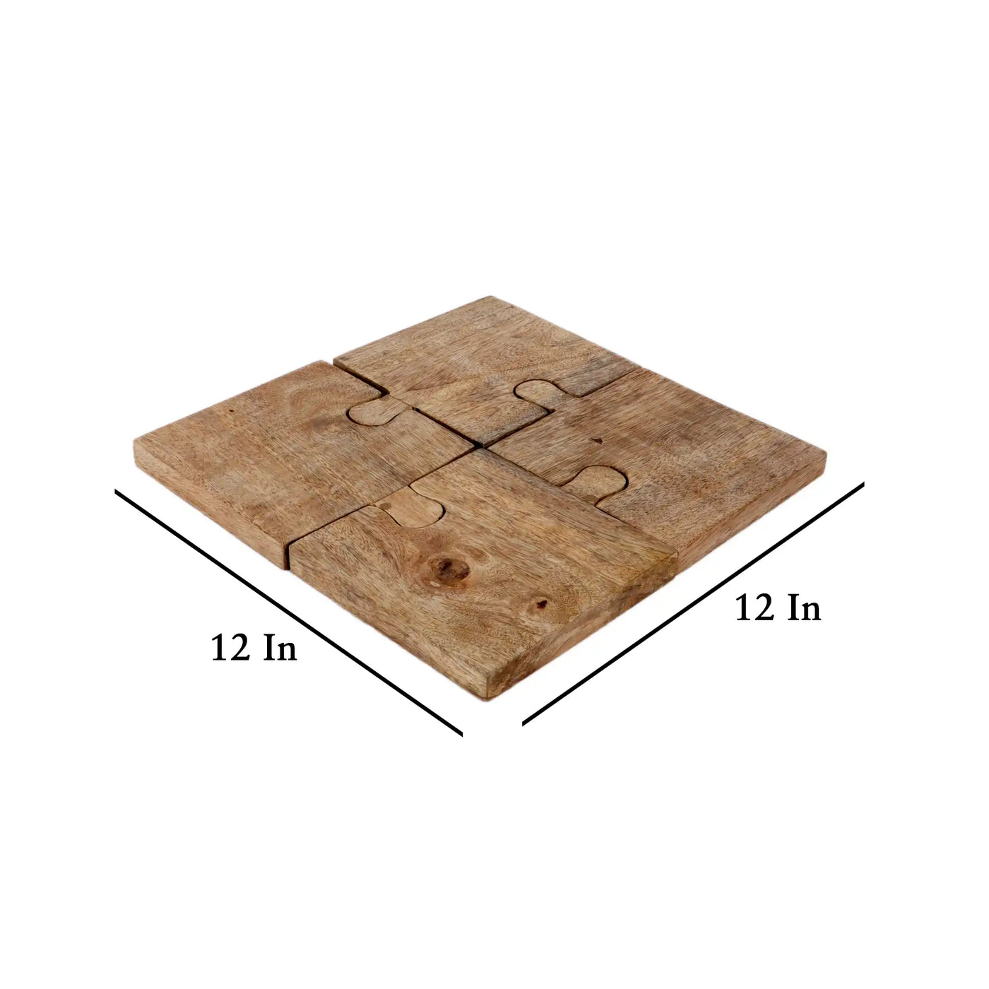 Mangowood Puzzle Platter