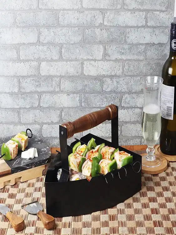 Press Shape Serving Platters with Skewers