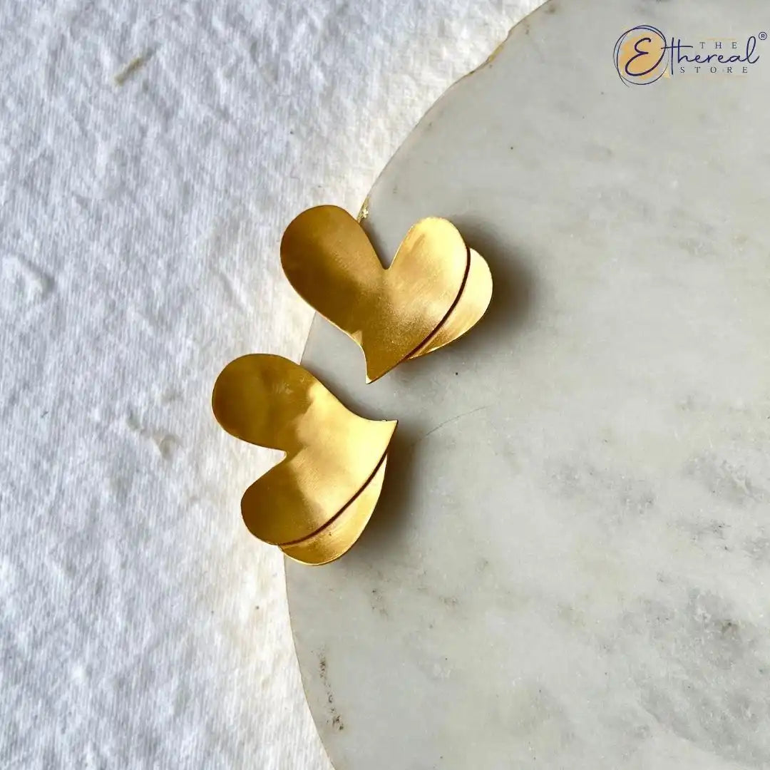 Love Heart Studs - Lifestyle Accessories - 5