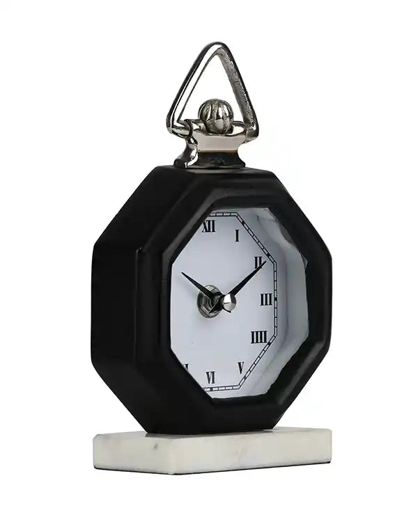 Black Victoria Table Clock 61-120-19-3