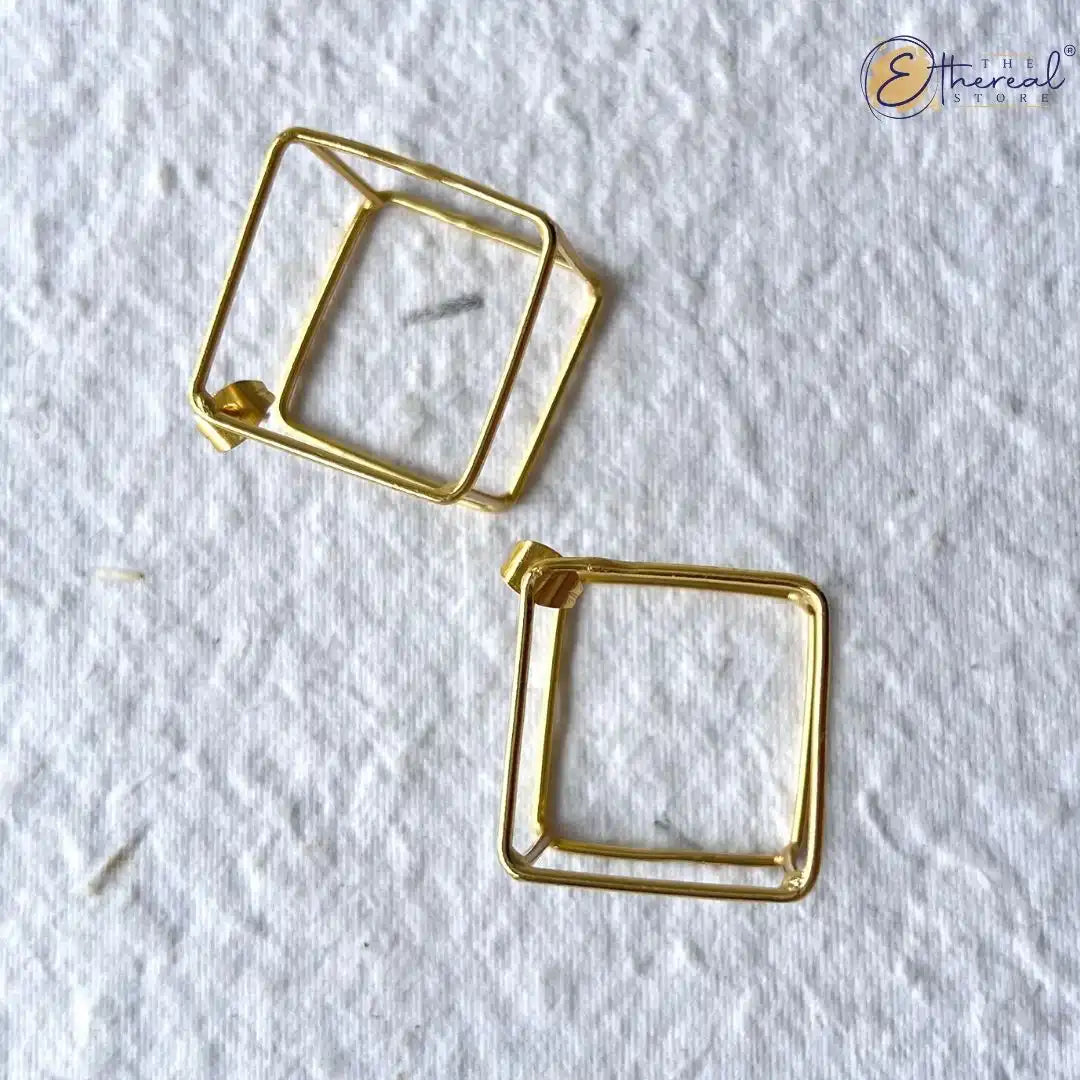 Cube Studs - Lifestyle Accessories - 2