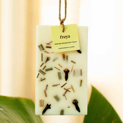 Lemongrass and Clove | Perfume Infused Wax Tablets (Set of 2) - Decor & Living - 2