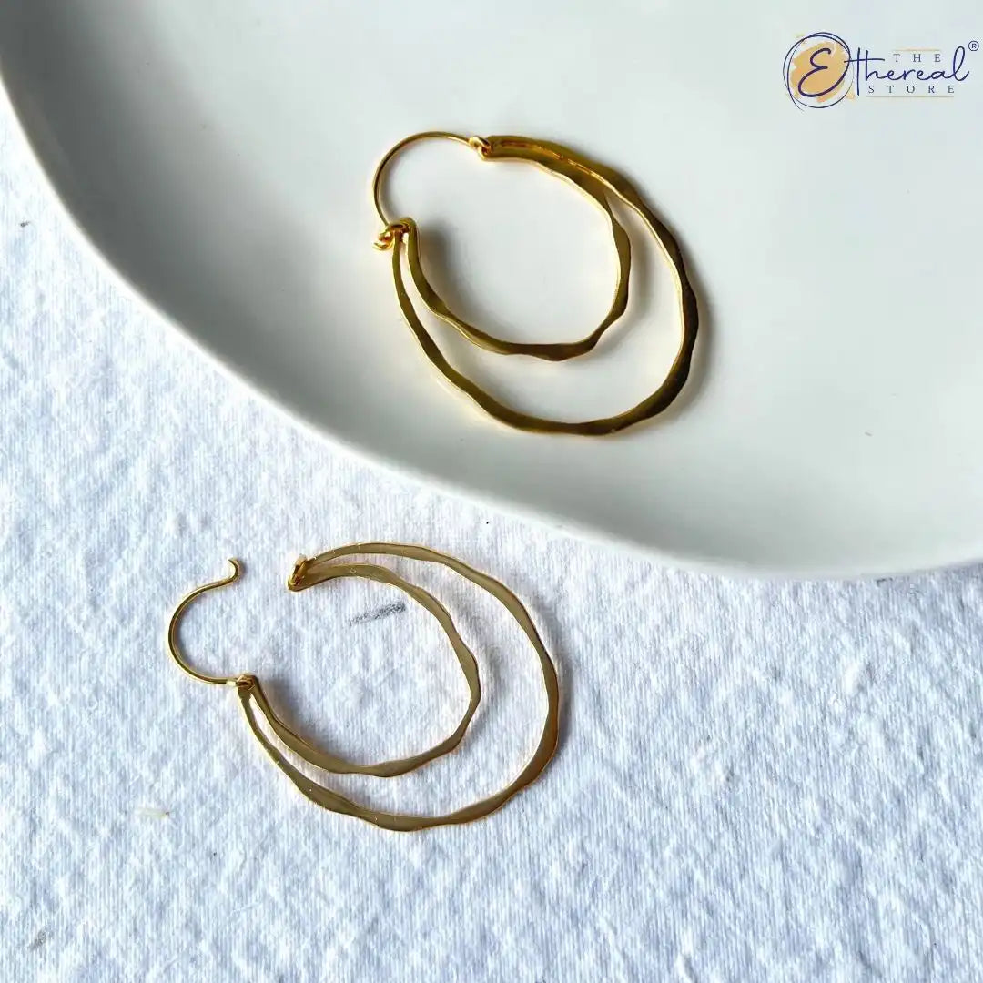 Two Line Hoops - Lifestyle Accessories - 3