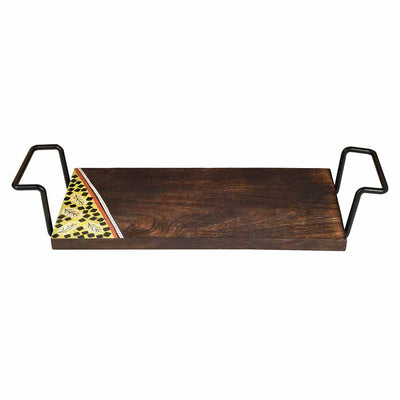Leaf of Nature' Serving Platter in Rosewood (17 x 6 x 3") - Dining & Kitchen - 3