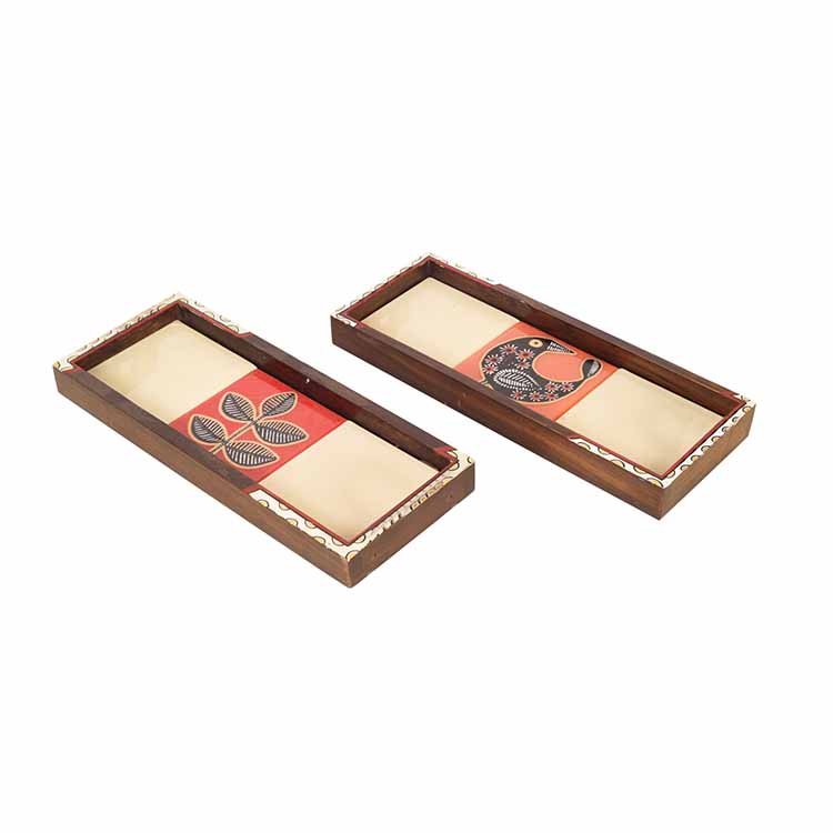 Handcrafted Mosaic Tray - Set of 2 - Dining & Kitchen - 4