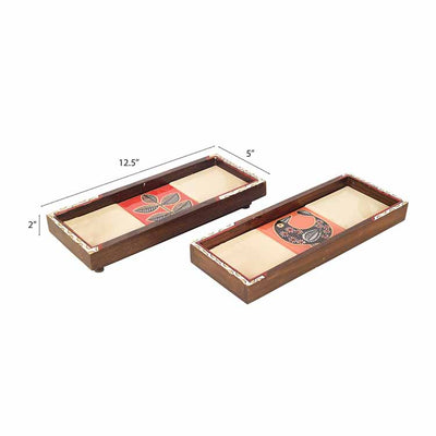 Handcrafted Mosaic Tray - Set of 2 - Dining & Kitchen - 5