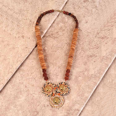 The Monks' Handcrafted Tribal Dhokra Necklace - Fashion & Lifestyle - 3