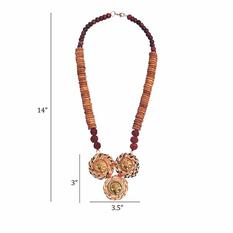 The Monks' Handcrafted Tribal Dhokra Necklace - Fashion & Lifestyle - 5