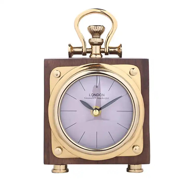 Vintage Pocketwood Table Clock 62-206-23