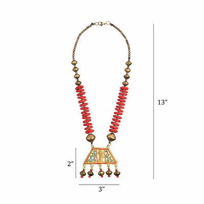 Tribal Trinity Handcrafted Dhokra Necklace - Fashion & Lifestyle - 5