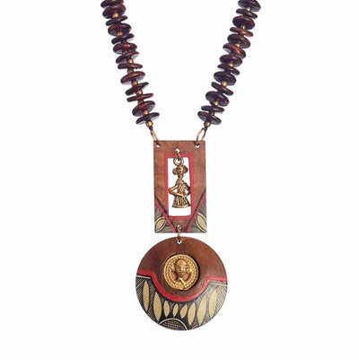 Romeo Juliet' Handcrafted Tribal Dhokra Necklace - Fashion & Lifestyle - 2