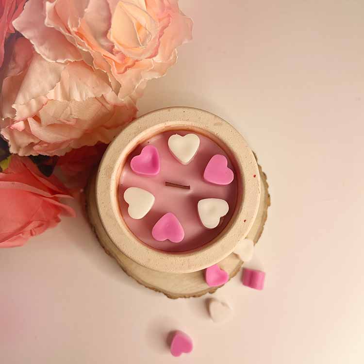 Valentine's Royal Rose Soy Big Candle - Decor & Living - 4