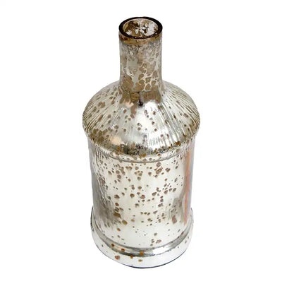 Antique Glass Legacy Cylindrical Bottle Decorative 80-039-23