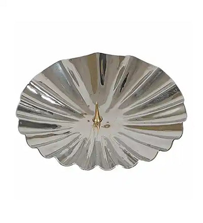 Steel Silver Dhoop Stand