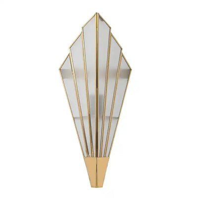 Triangular Abstract Luxe Wall Lamp with Frosted Glass 80-007-43