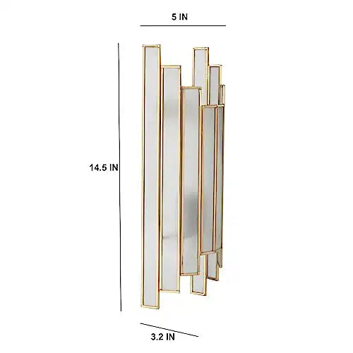 Arc De Luxe Wall Lamp with Frosted Glass 80-008-36
