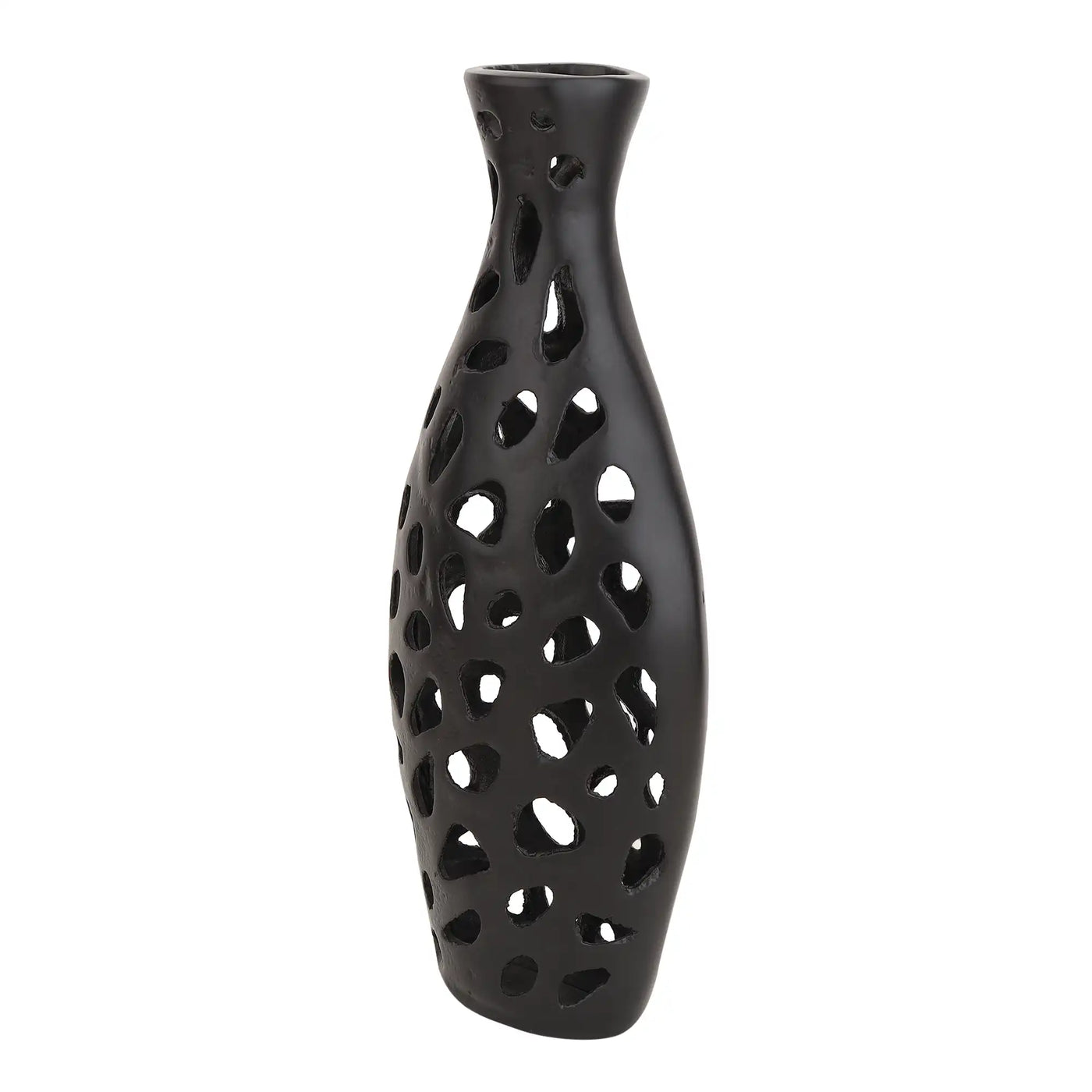 Sophia Floral Vase Black- 52-641-31-3
