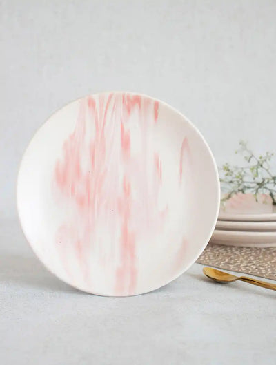 Pink Marble Plate (Set of 2) - Dining & Kitchen - 3