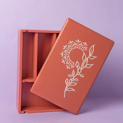 Amber Orange Accessories Box