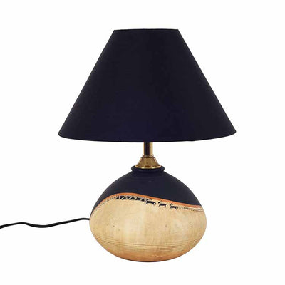 Midnight's Secret Table Lamp with Shade (10x10x12.2") - Decor & Living - 3
