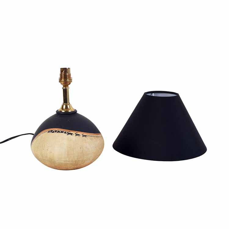 Midnight's Secret Table Lamp with Shade (10x10x12.2") - Decor & Living - 5