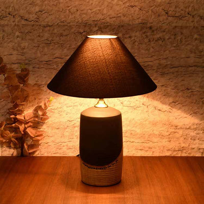 Midnight's Secret Table Lamp with Shade (13x13x18") - Decor & Living - 2