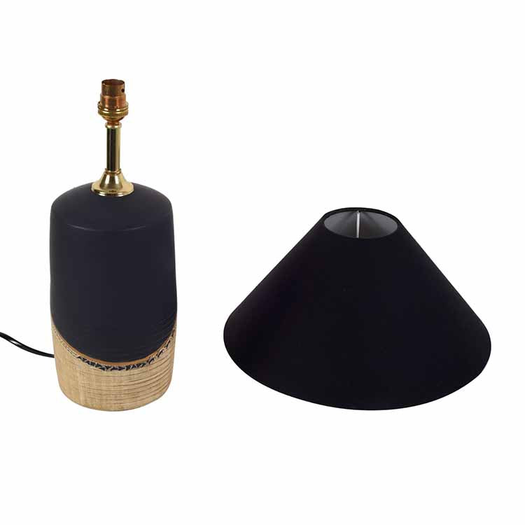 Midnight's Secret Table Lamp with Shade (13x13x18") - Decor & Living - 4