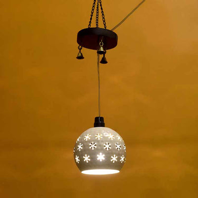Star-1 Dome Shaped Pendant Lamp in White - Decor & Living - 2