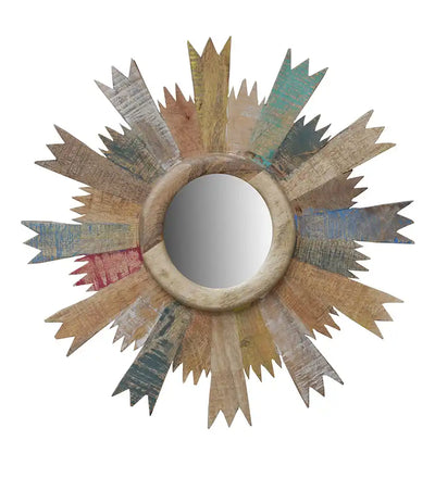 Cartwheel Mirror (18in x 1in x 18in) - Home Decor - 4