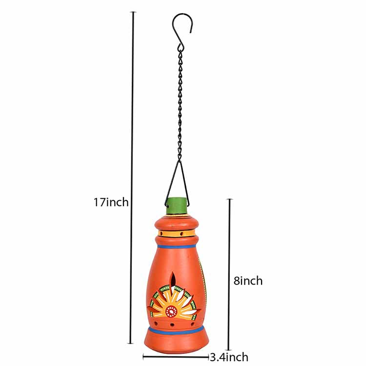 Handpainted Hanging Tea Light Holder For Home Decoration - Decor & Living - 5
