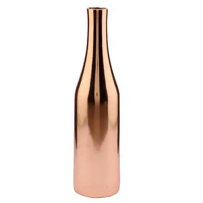 Rose Gold Champagne Small Bottle Vase 60-702-31-2