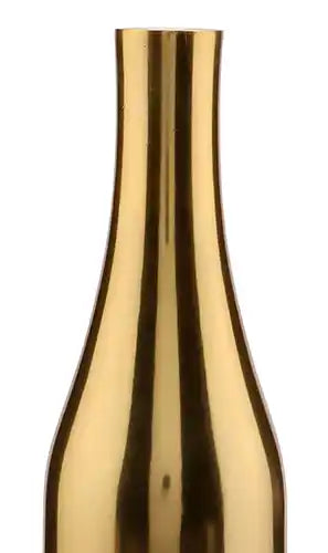 Black and Gold Champagne Small Bottle Vase 60-702-31-3