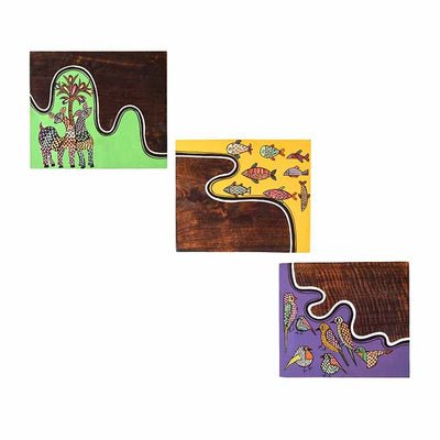 Glimpse of Forest Wall Decor Panels - Set of 3 - Wall Decor - 2