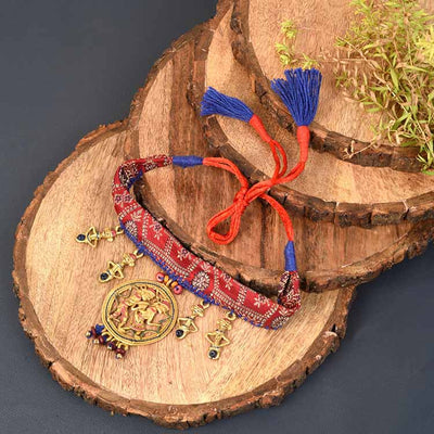 The Sanguine Queen Handcrafted Tribal Choker Necklace - Fashion & Lifestyle - 1