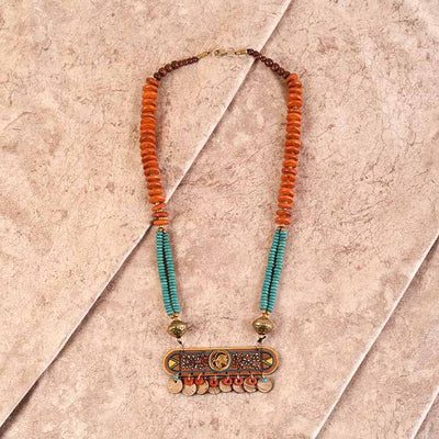 Urvashi' Handcrafted Tribal Dhokra Necklace - Fashion & Lifestyle - 1
