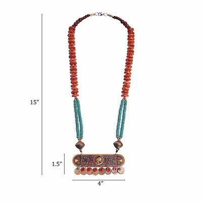 Urvashi' Handcrafted Tribal Dhokra Necklace - Fashion & Lifestyle - 5