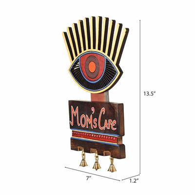 Handcrafted Mom's Cafe Totem for Kitchen (7x1.25x13.5") - Wall Decor - 4