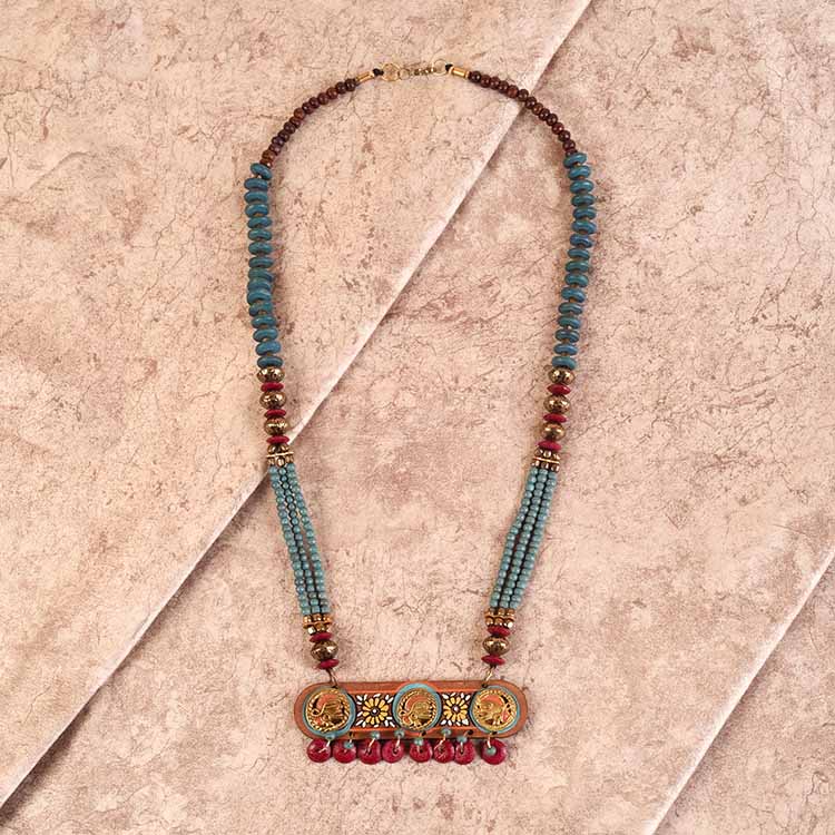 Charlie's Angels' Handcrafted Tribal Dhokra Necklace - Fashion & Lifestyle - 1