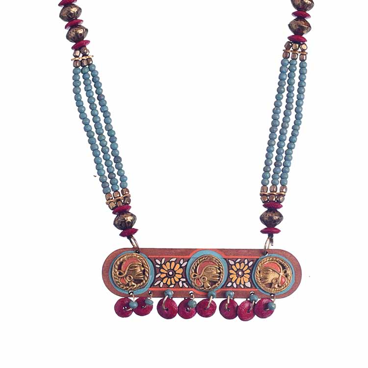 Charlie's Angels' Handcrafted Tribal Dhokra Necklace - Fashion & Lifestyle - 2