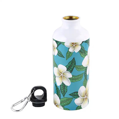 Beautiful Flowers with Leaf Printed Design Sipper Water Bottle Aluminium 600 ml