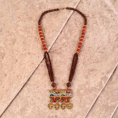 The Guardians' Handcrafted Tribal Dhokra Necklace - Fashion & Lifestyle - 1