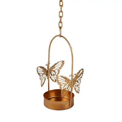 Hanging Butterfly Tealight Holder Set of 4