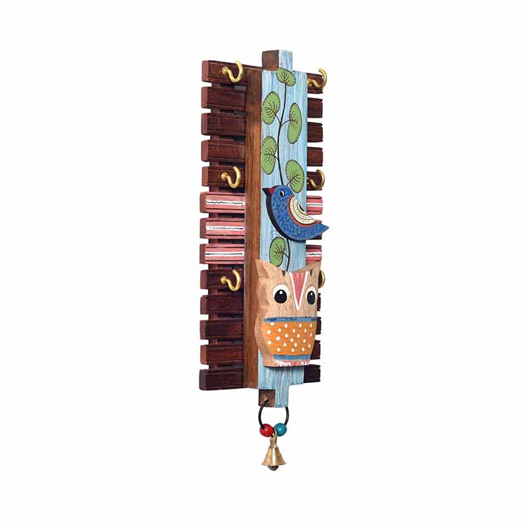 Birds of Nature Key Hanger (12x4.5x2") - Wall Decor - 3