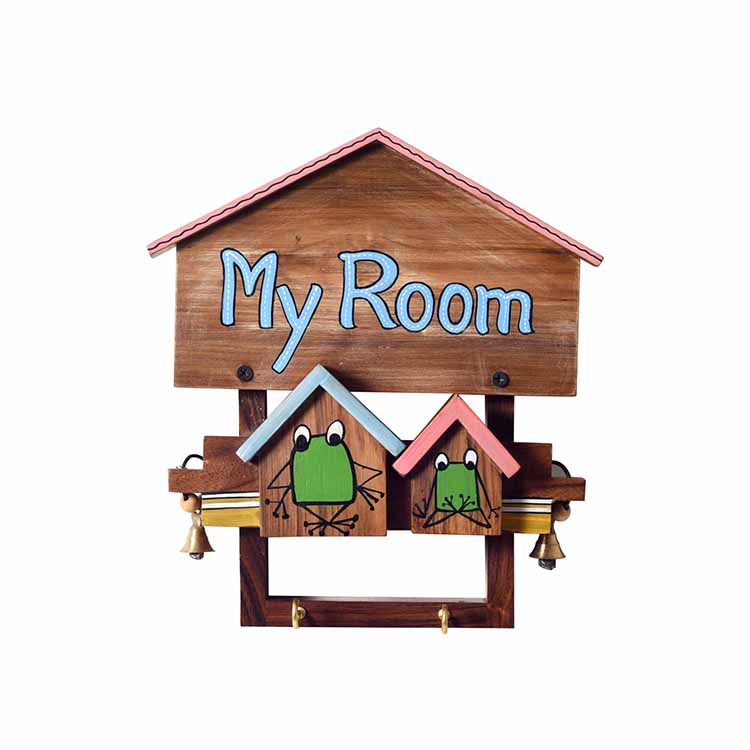My Room Key Hanger for Kids Room (10x10x2.5") - Wall Decor - 2