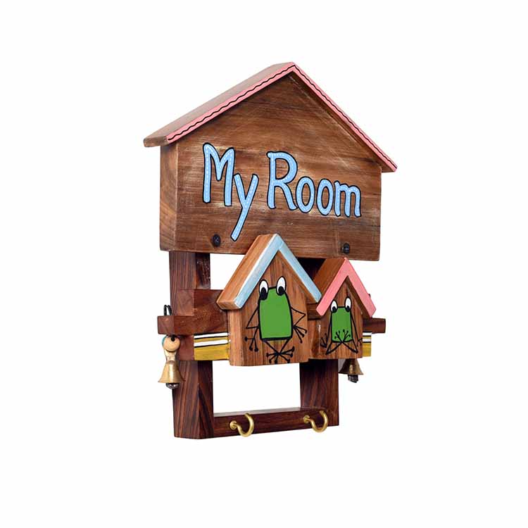 My Room Key Hanger for Kids Room (10x10x2.5") - Wall Decor - 3