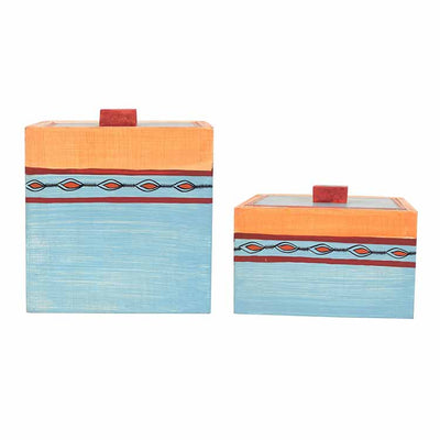 Boxed in Blue Handcrafted Utility Storage Boxes - Storage & Utilities - 6