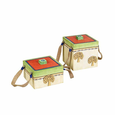 The Tree of Life Handcrafted Utility Storage Boxes - Storage & Utilities - 2