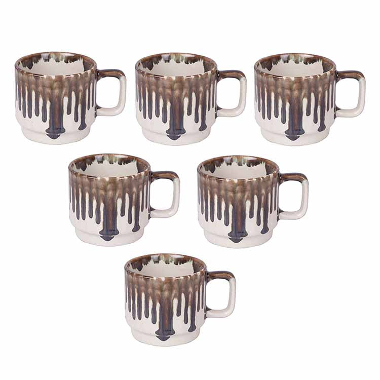 Morning Drip Tea Cups - Set of 6 - Dining & Kitchen - 6