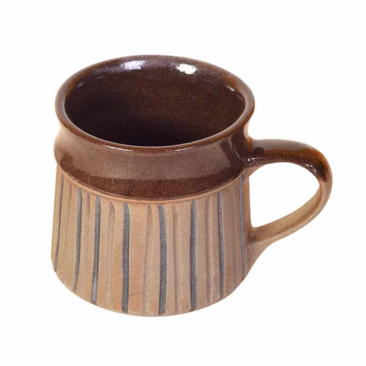 Grooving Sand Coffee Mugs - Set of 6 (4x3x4") - Dining & Kitchen - 3